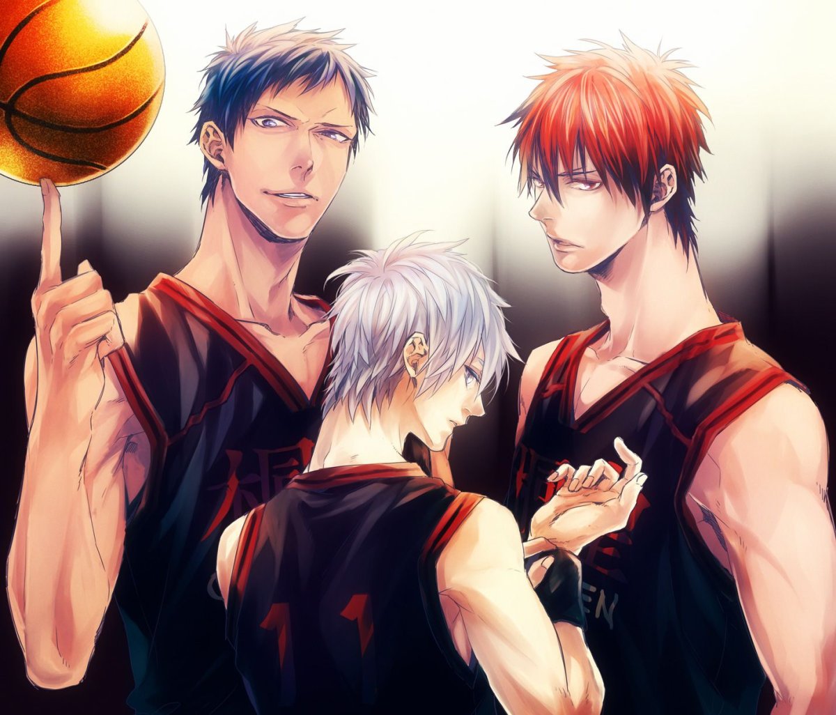 Аомине Кагами и Акаши