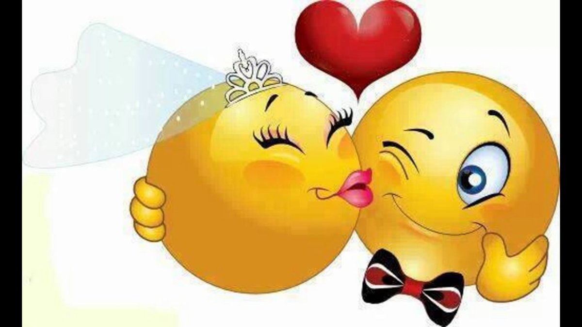 Смайлик поцелуй