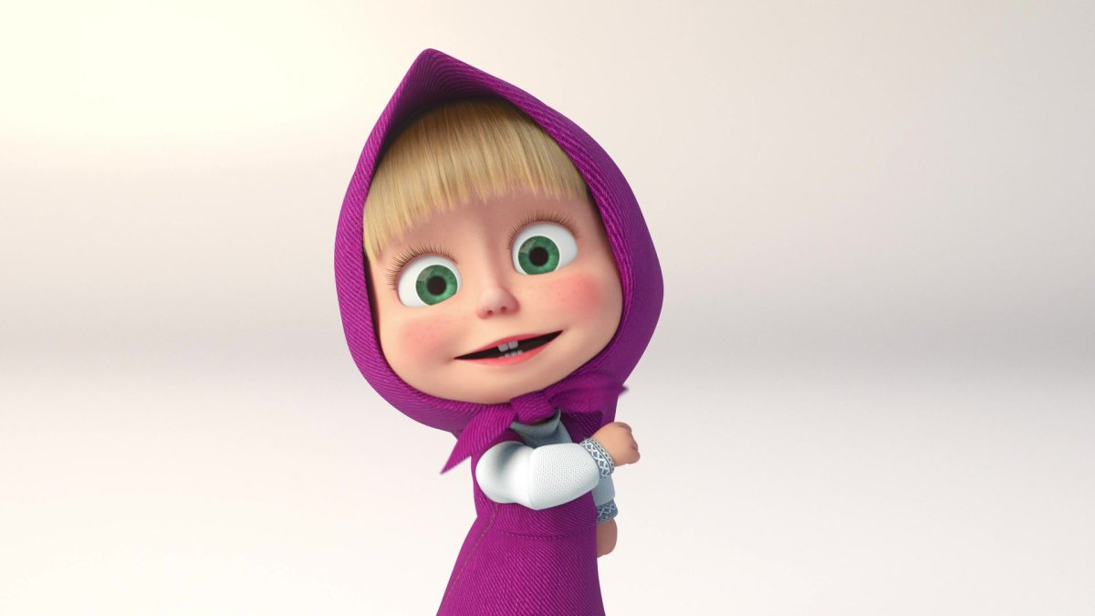 Маша и медведь герои