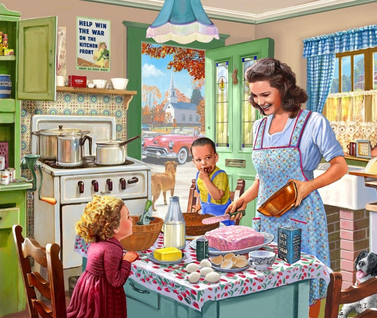 Мытье посуды для детей