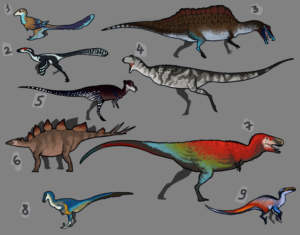 Динозавры для детей с названиями