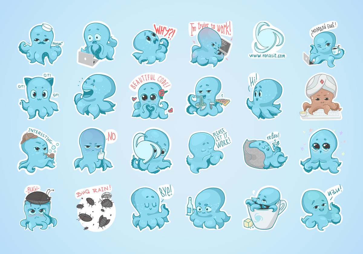 Наклейки из ВК