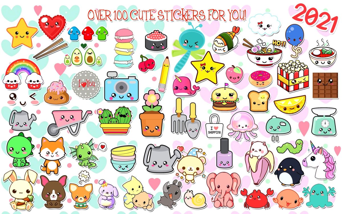 Самые няшные Стикеры