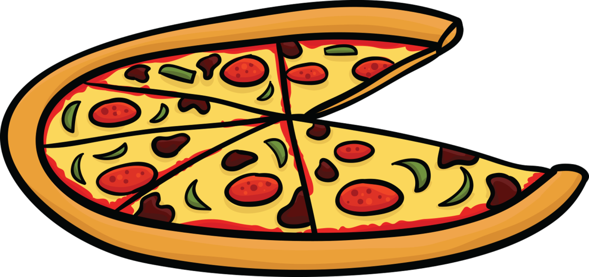 Пицца мультяшная