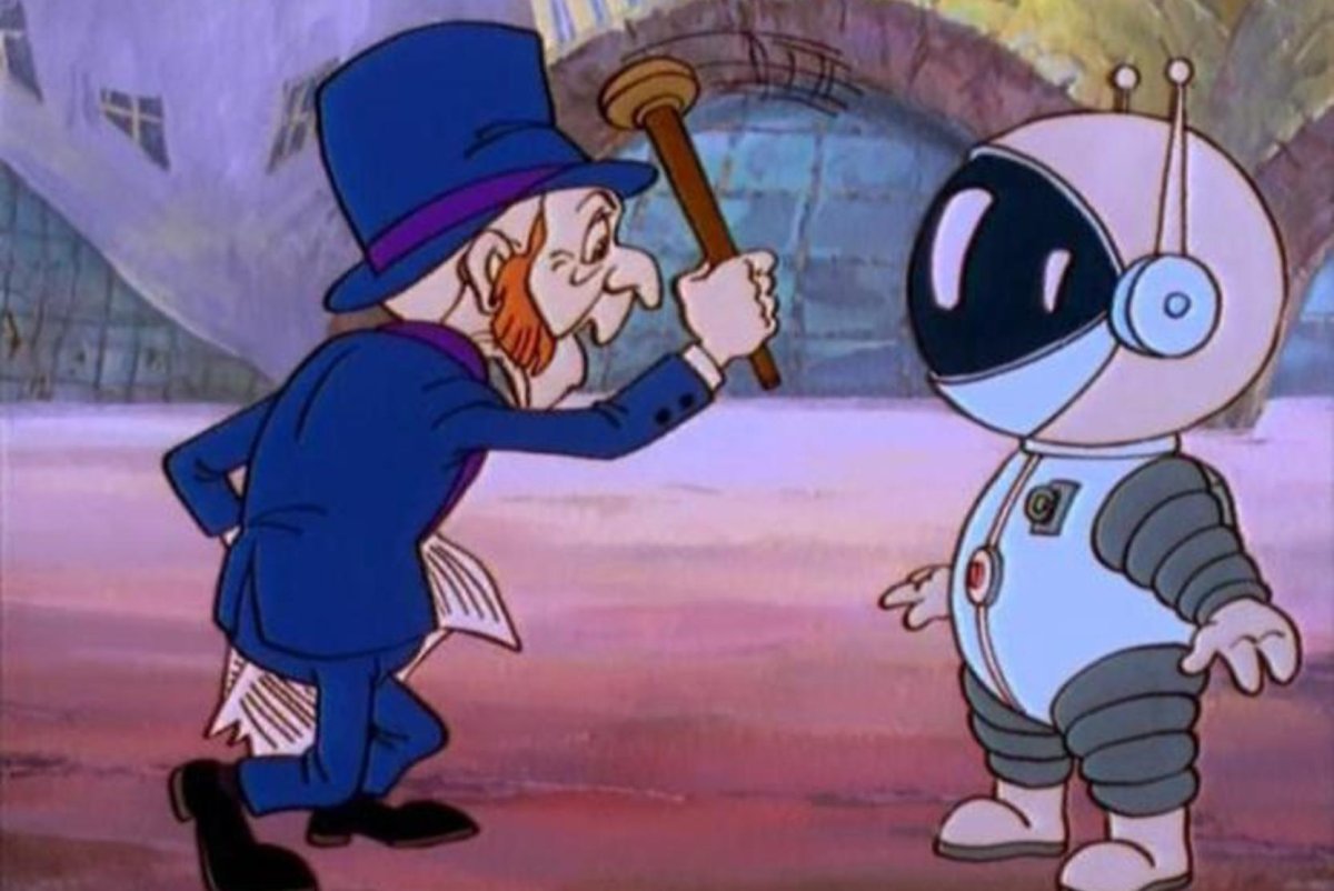 Незнайка на Луне мультфильм 1997 Ромашка