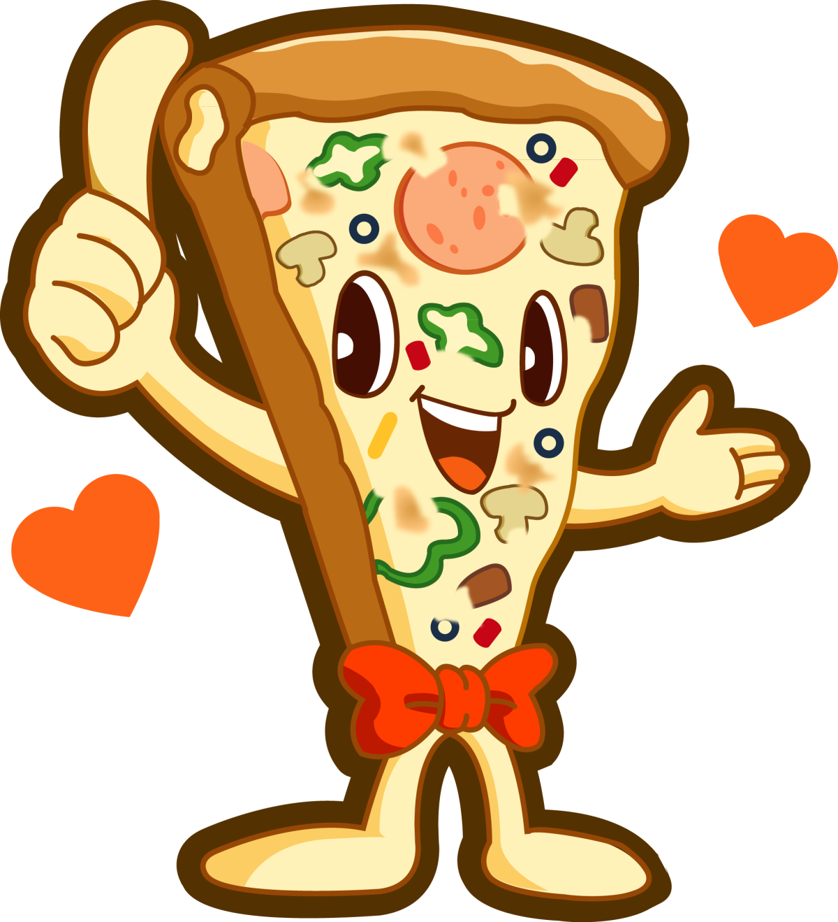 Пицца мультяшная