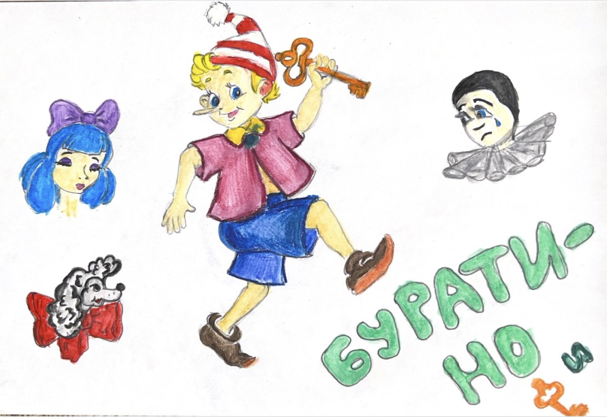 Золотой ключик, или приключения Буратино