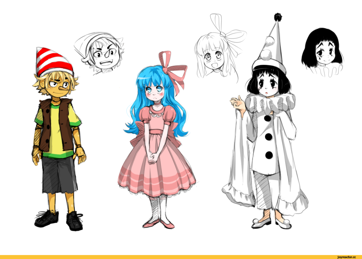 Буратино Мальвина и Пьеро