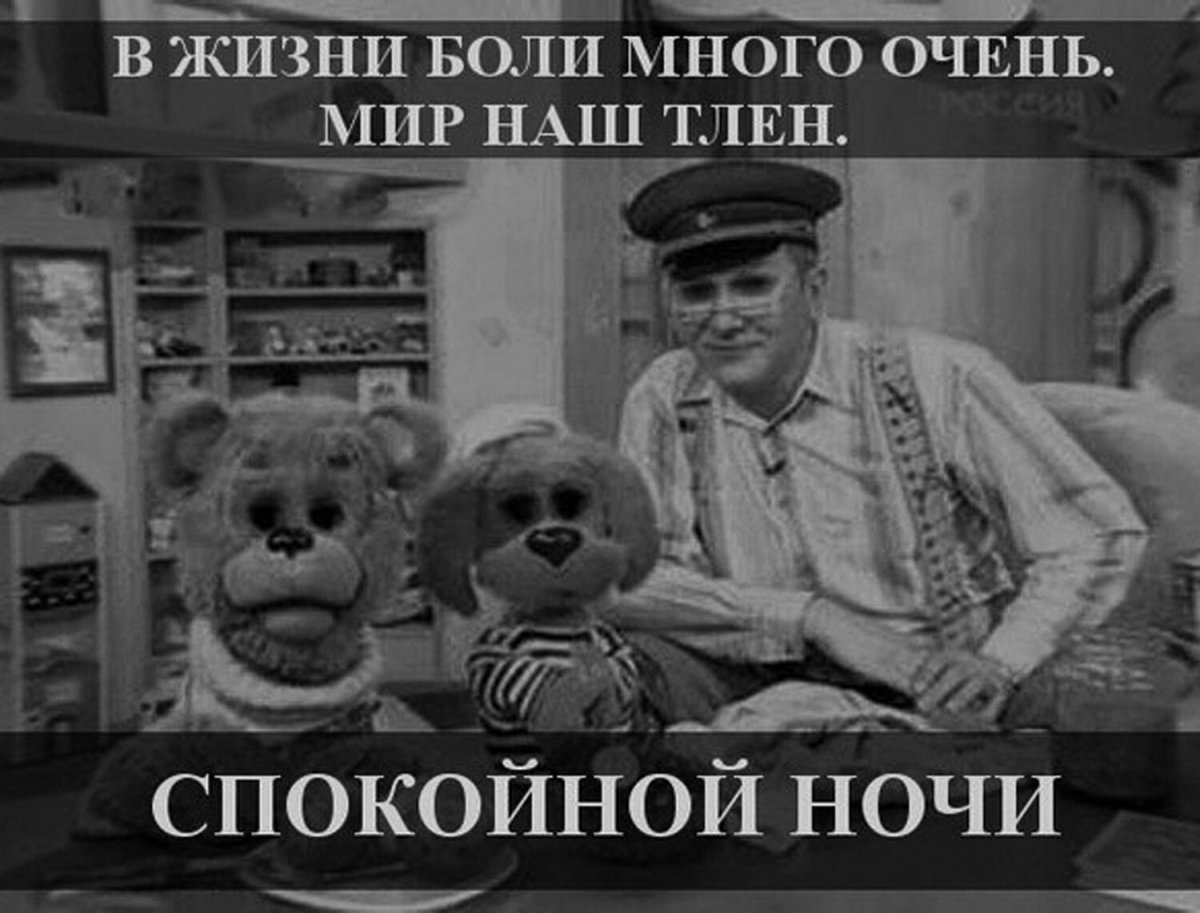Спокойной ночи малыши мемы