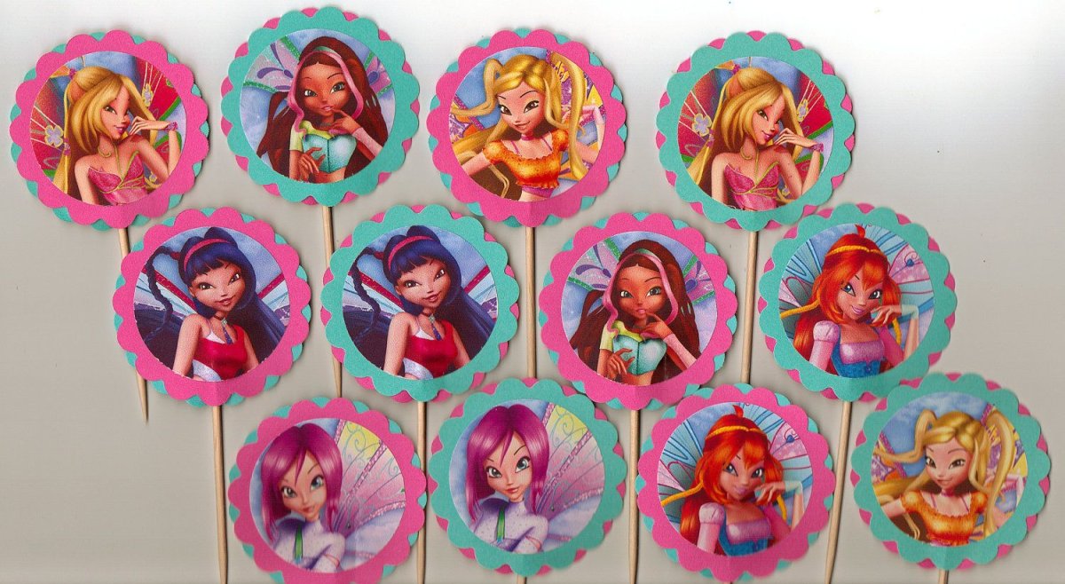 Поделка на день рождения Винкс из мягкой ткани