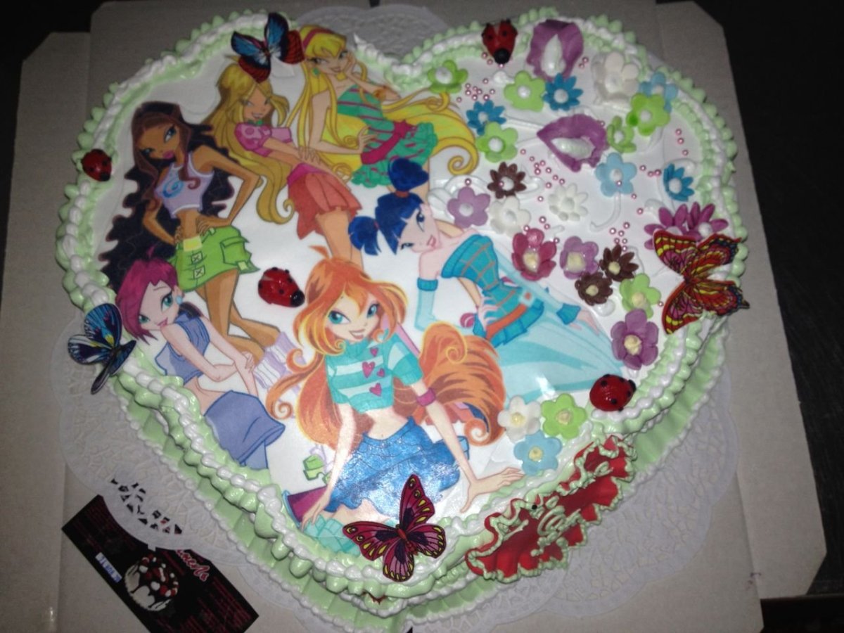 Пищевая печать феи Винкс