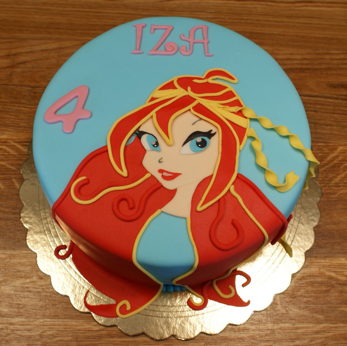 Пряники феи Винкс имбирные