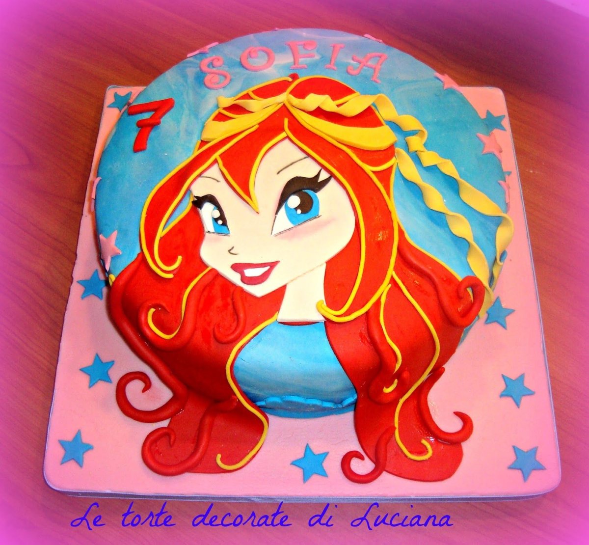 Торт Винкс на день рождения