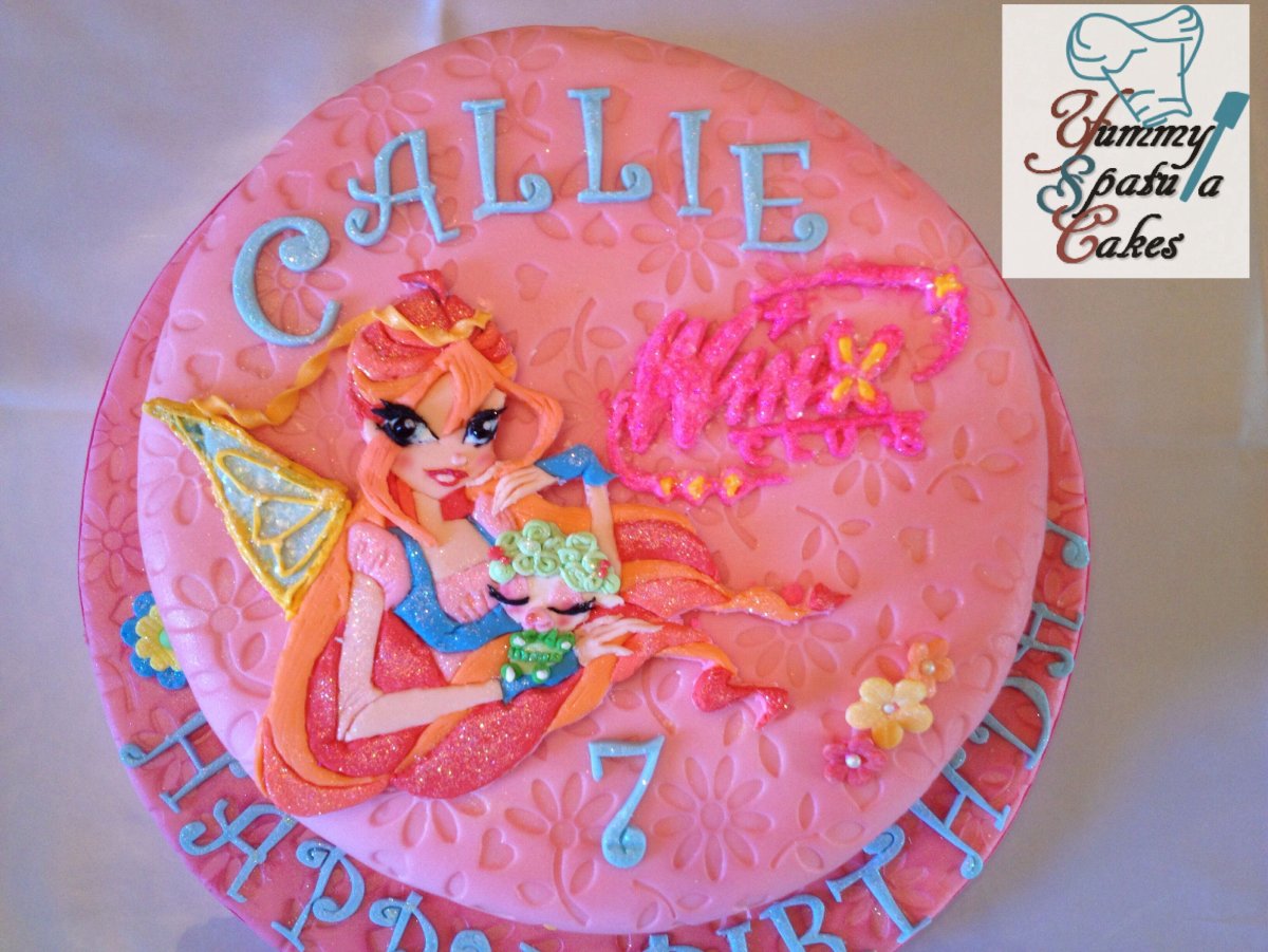 Торт с Винкс с мастикой