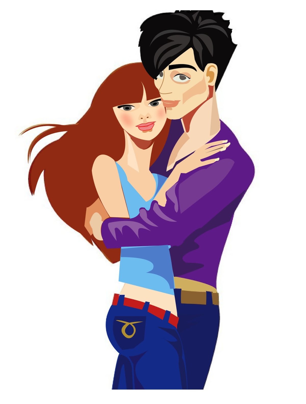 Мультяшные парочки любовь