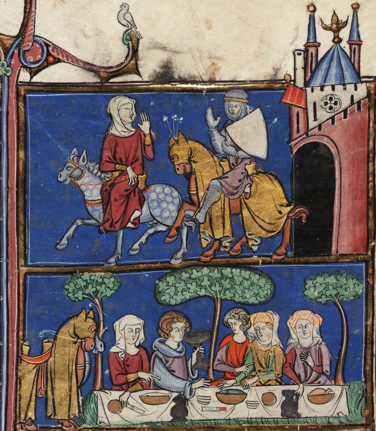 Книжная миниатюра средневековья Западная Европа