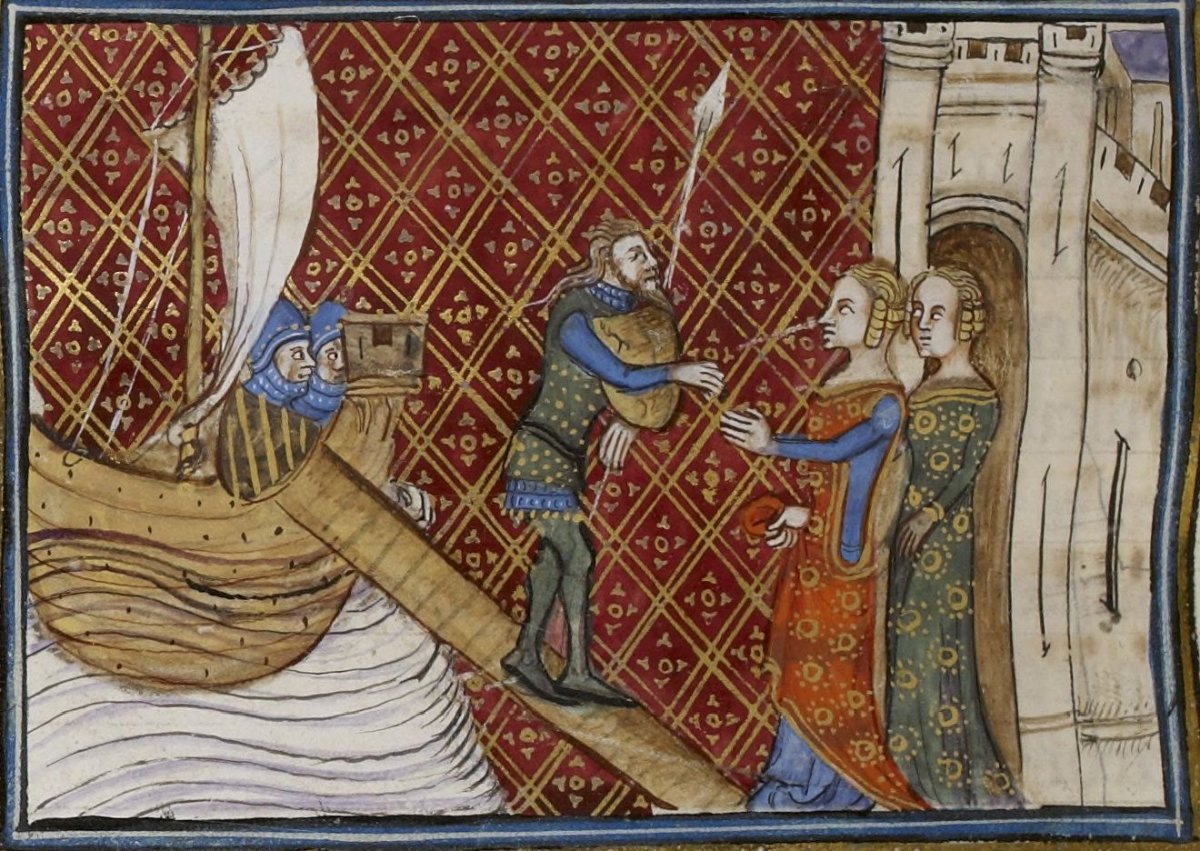 Ги Маршан Средневековая миниатюра 1491