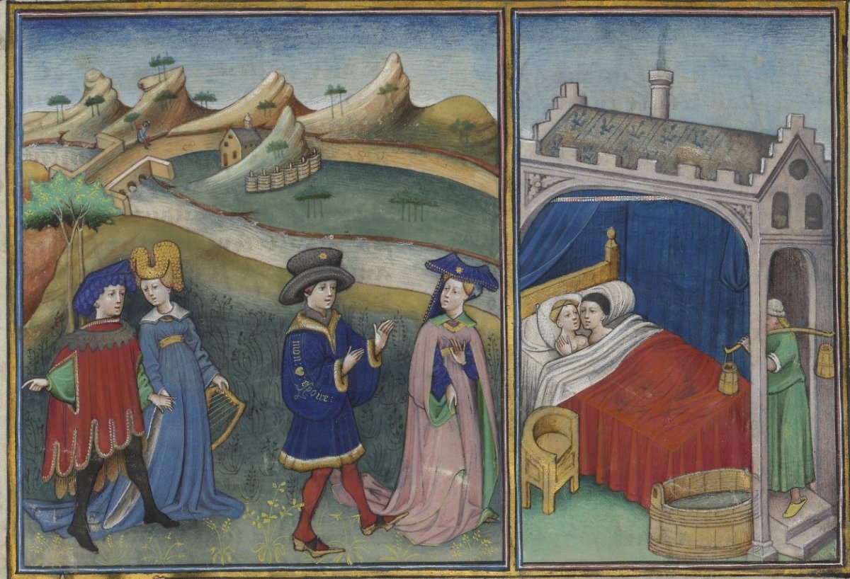 Декамерон Боккаччо в средние века