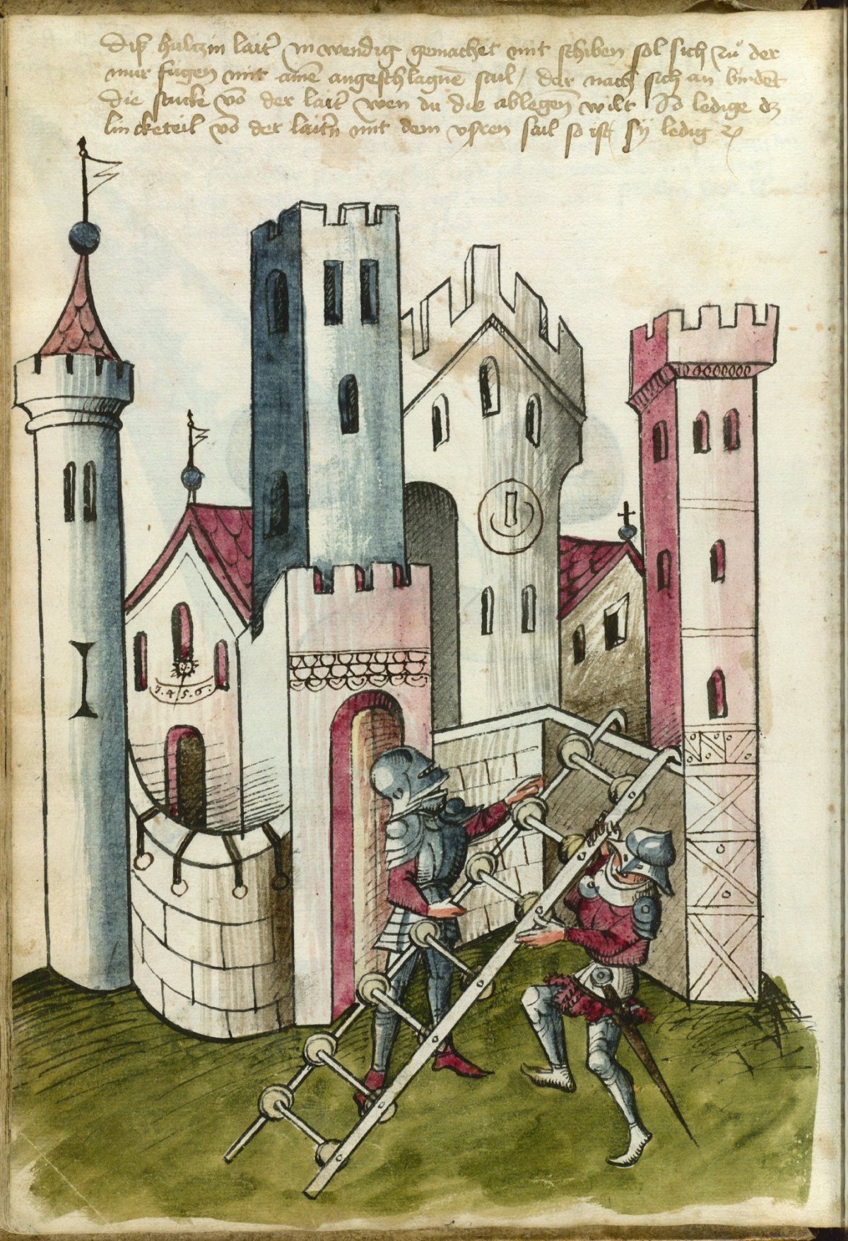 Каменщики средневековья Среднев картинах