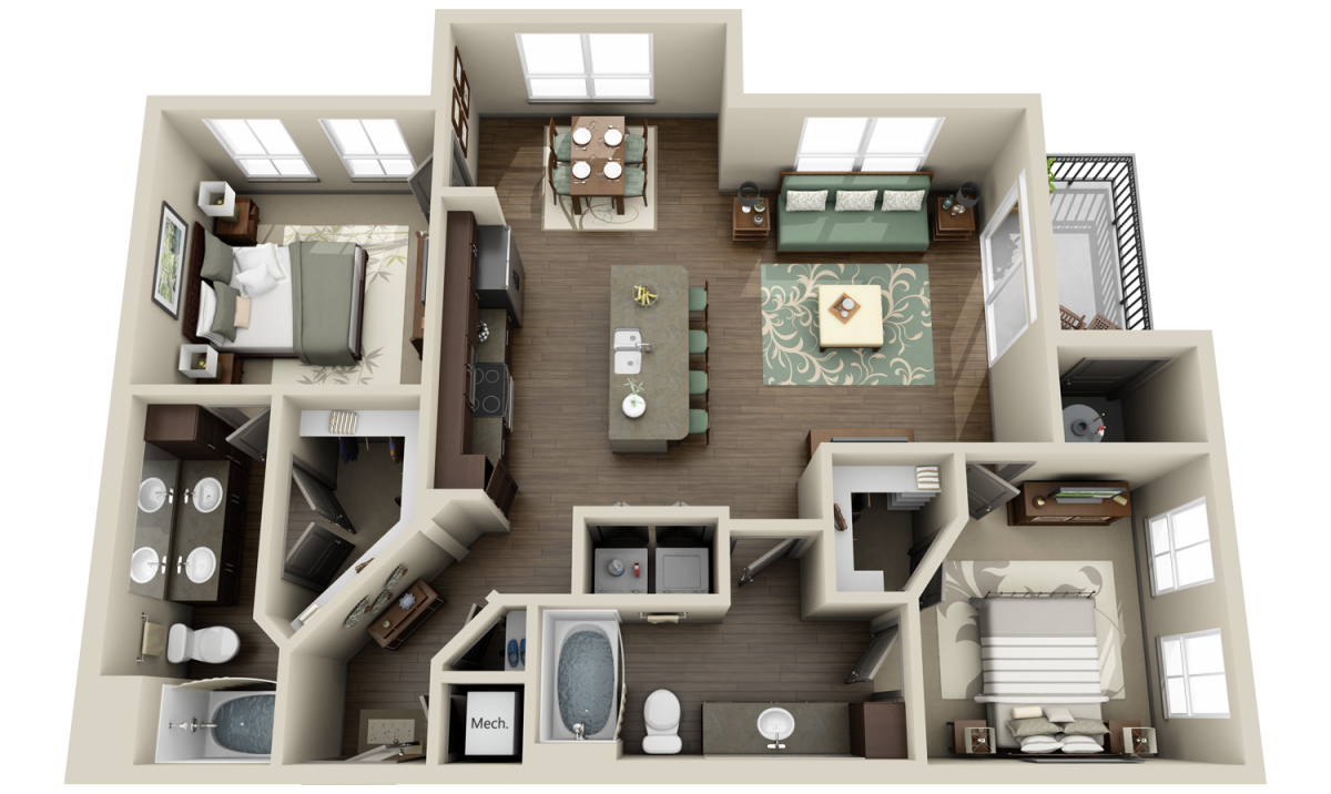 Планировка дома