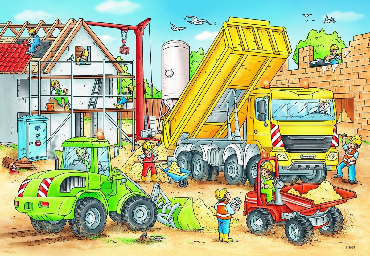 Стройка для дошкольников