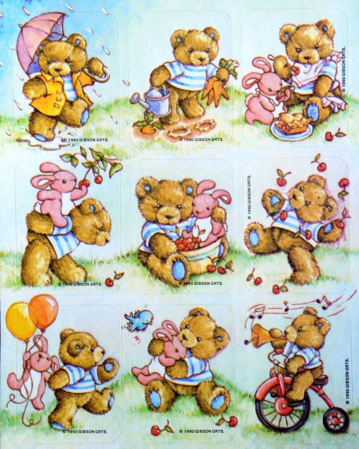 Мишка картина вафельная