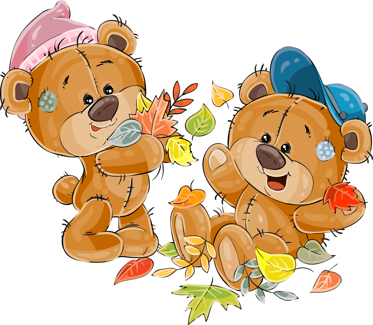 Медвежонок картинка для детей на прозрачном фоне