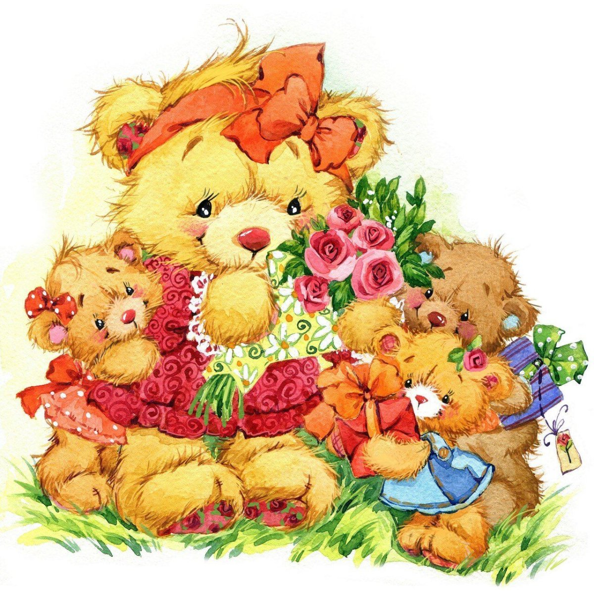 Заяц в гостях у медведя