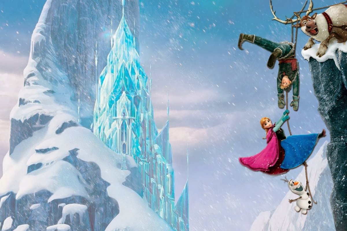 Эренделл Холодное сердце дворец