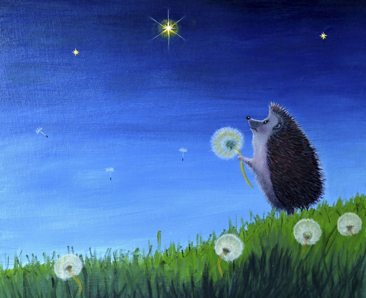 Ёжика спросили что там в узелке