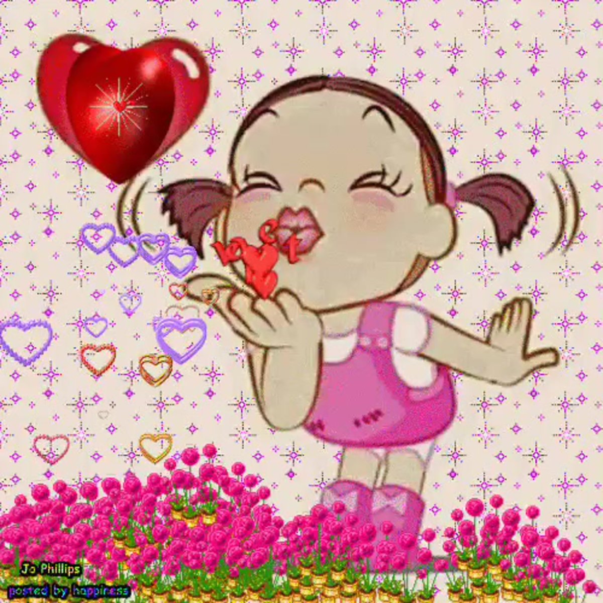 Воздушный поцелуй смайлик