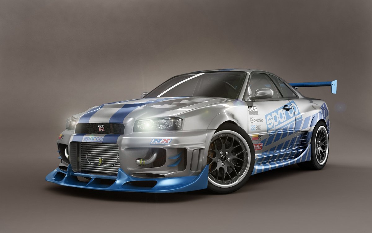 Nissan Skyline GTR r34 Paul Walker