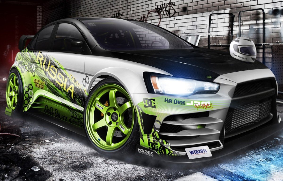 Mitsubishi Lancer Evolution 10 Drift