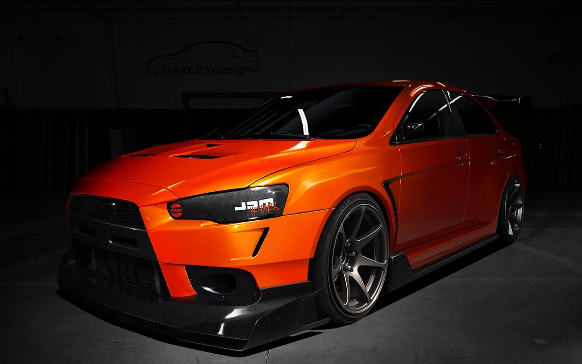 Mitsubishi Lancer Evolution x 1920x1080