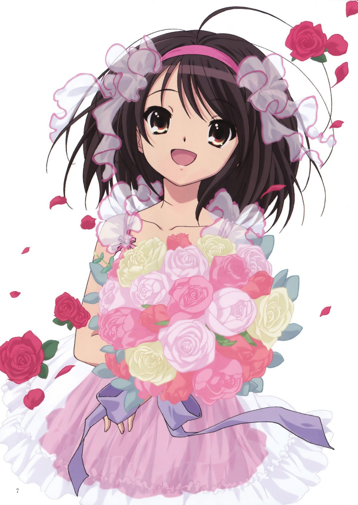 Открытка в стиле аниме