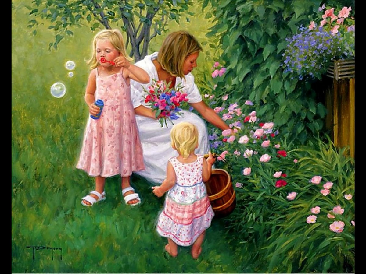 Рисунок на тему моя семья