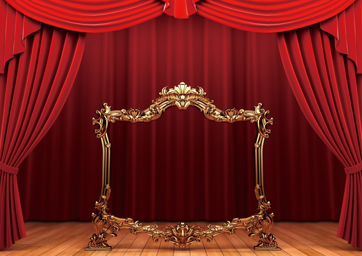 Занавес в театре