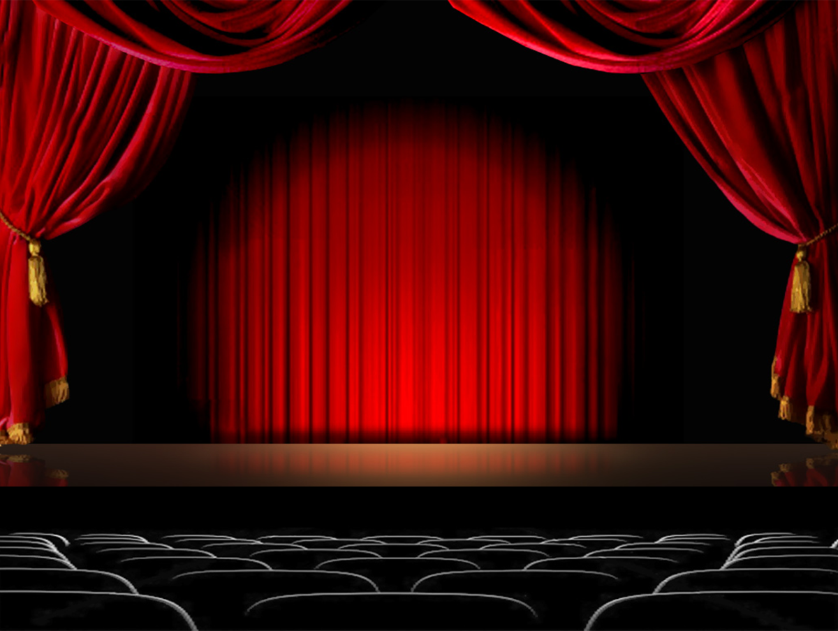 Занавес в театре