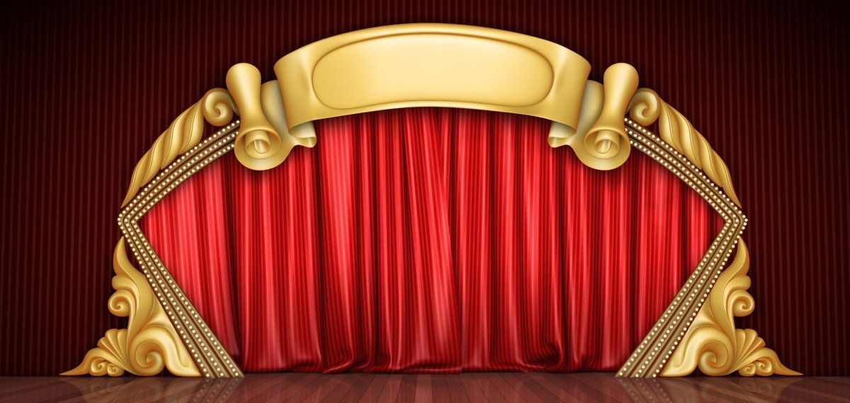 Театральный фон