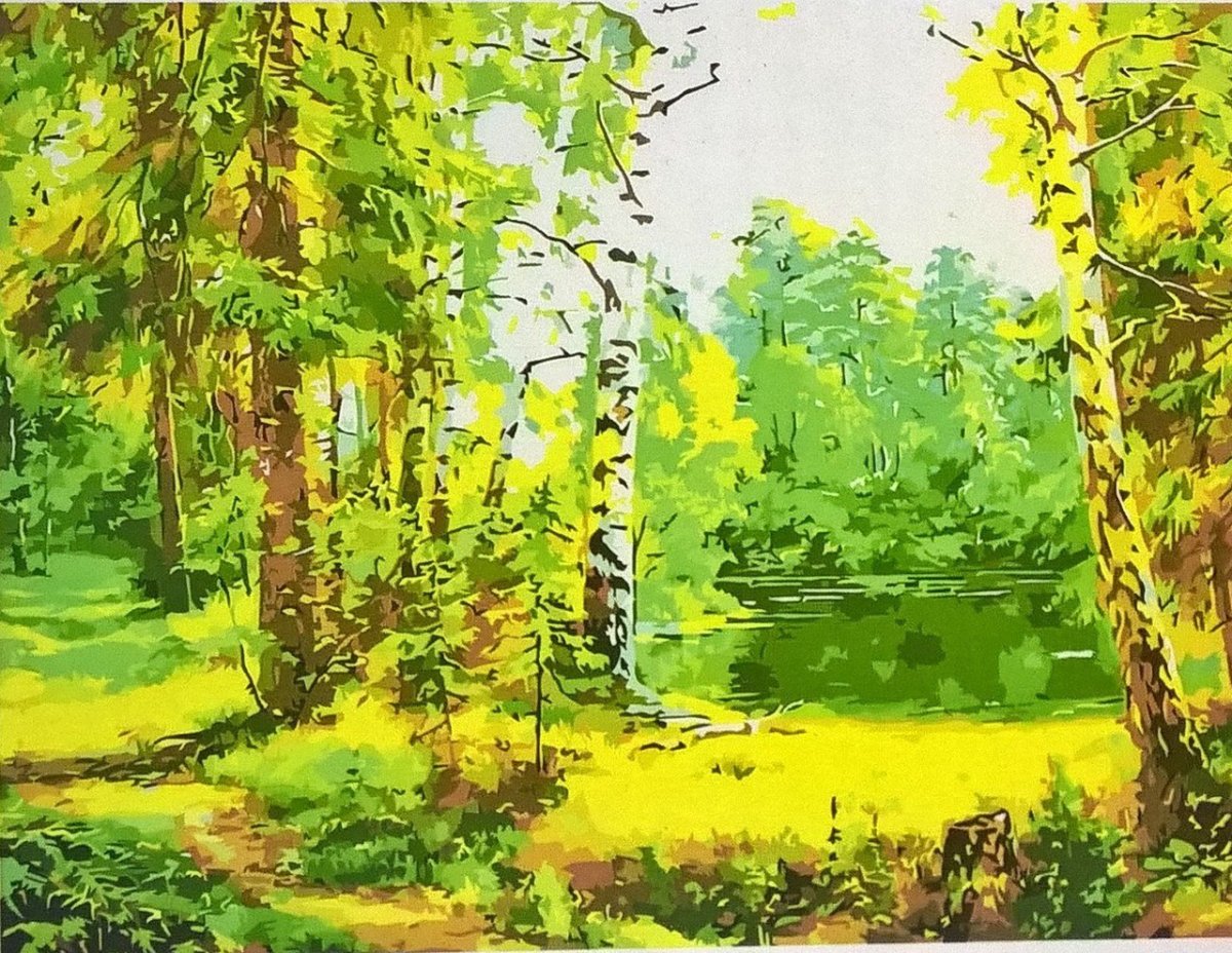 Иллюстрация леса