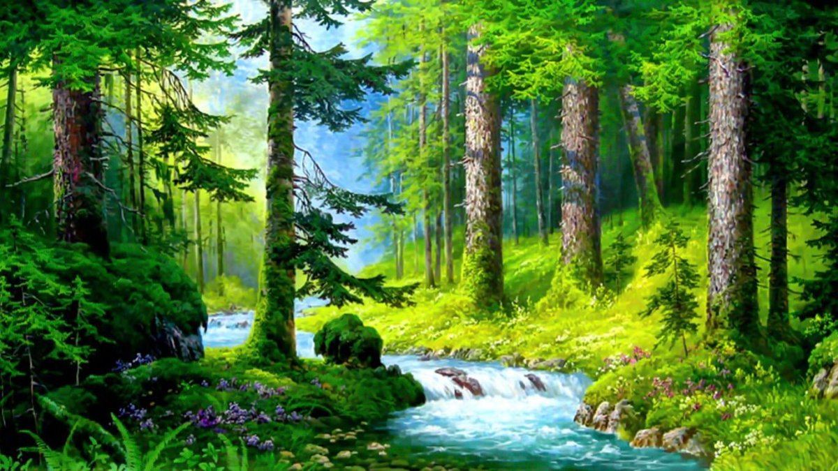 Сказочный ручей