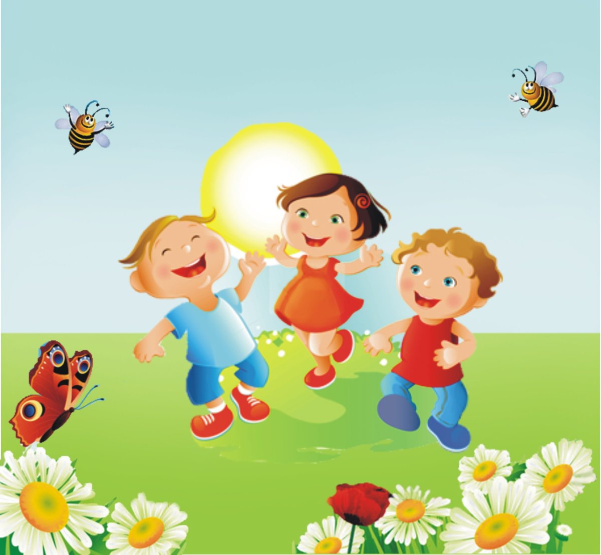 Игры летом картинки для детей