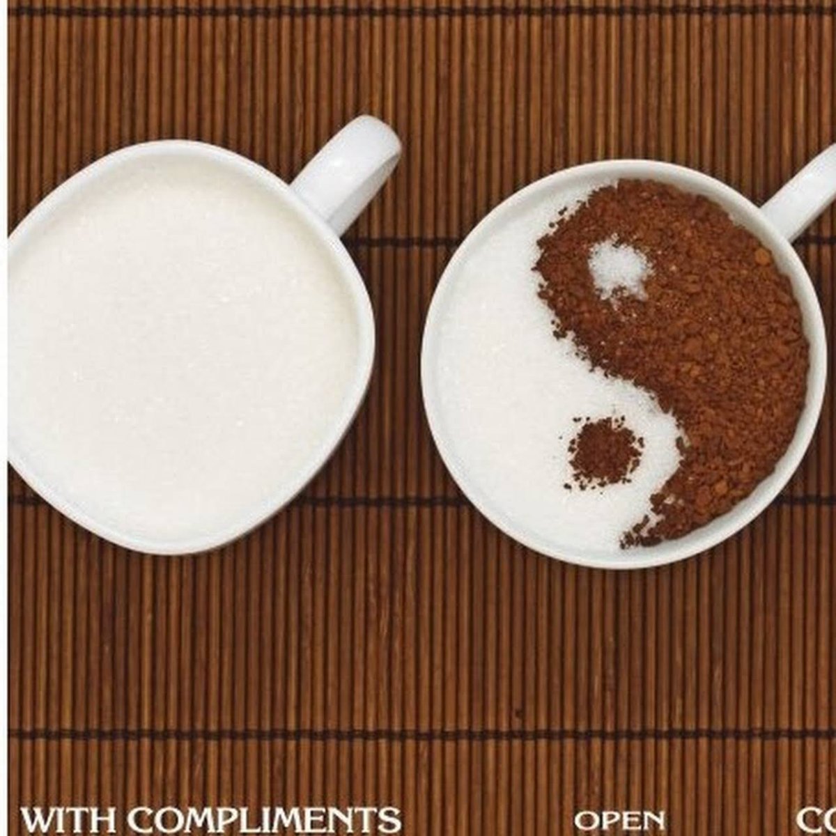 Завтрак с надписью доброе утро