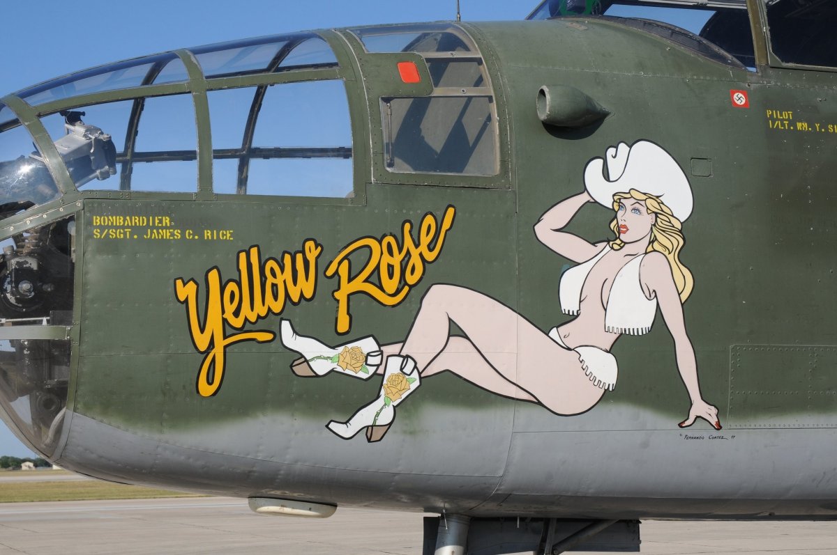 P-51d Mustang Pin-up