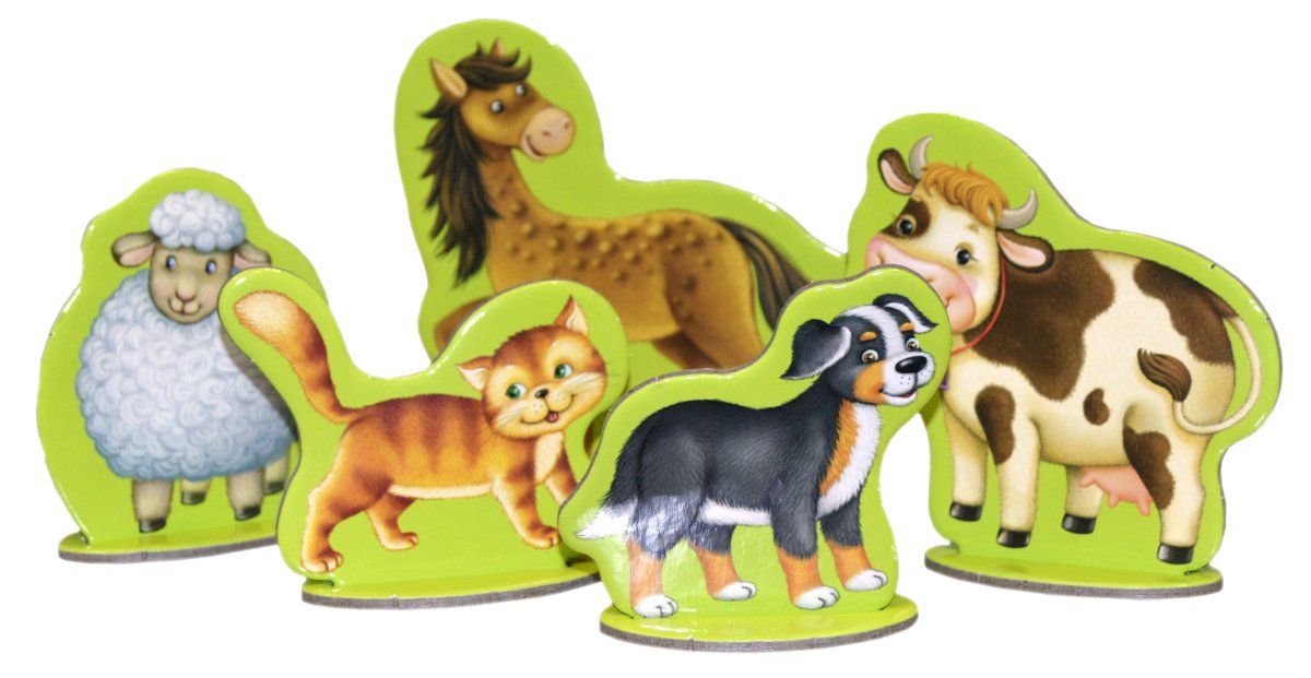 Пазл "домашние животные"