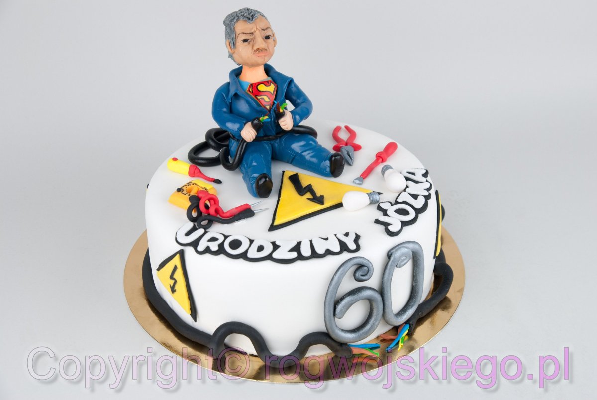 Торт на юбилей мужчине электрику