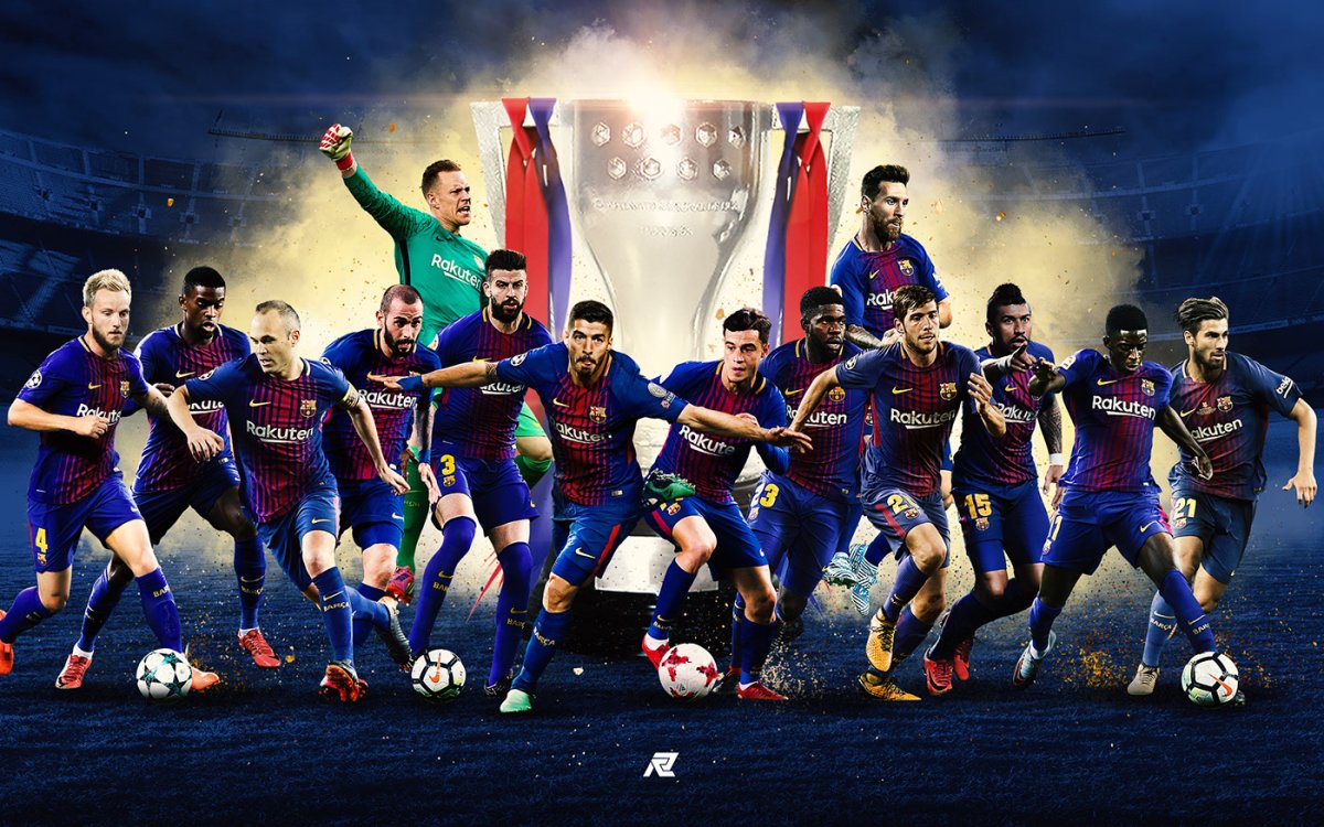 Барселона футбол