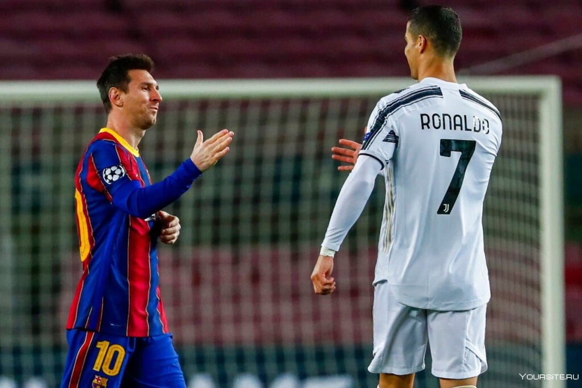 Роналдо Барселона Месси