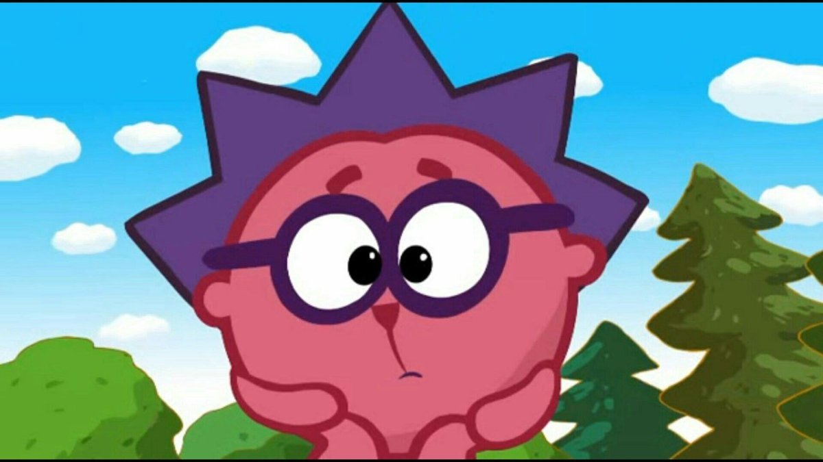 Ёжик Смешарики сбоку