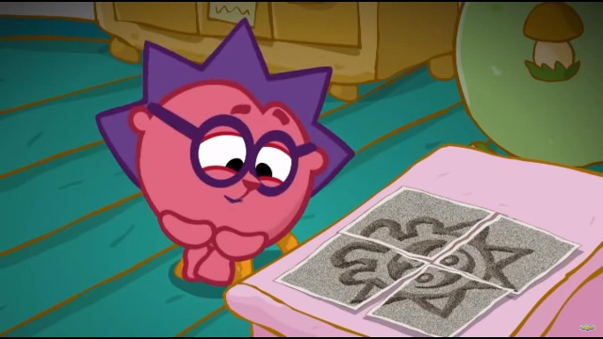 Ёжик Смешарики вид сзади